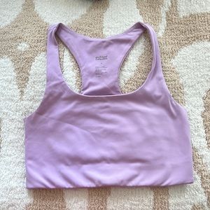 Girlfriend Collective Paloma Sports Bra In Liliac
